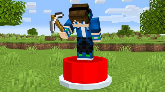 Minecraft, But You Click The Button 7,431,629 Times… - Gameplay, Kingdom Kids Zone, Minecraft - EYstreem