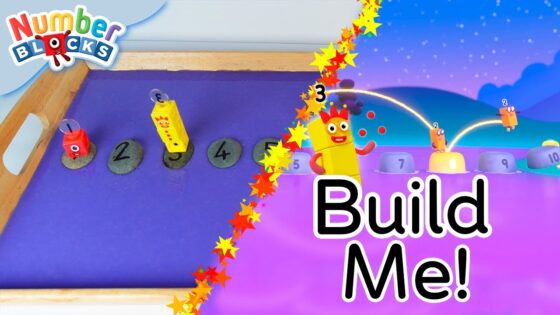 Numberblocks – Build Your Own Stepping Stone Maniputives | Numberblocks Crafts 🖍️ | Learn to Count - Kingdom Kids Zone, Little Learners - Numberblocks