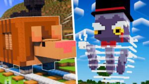 I Built Every NEW Mob in Minecraft! - Gameplay, Kingdom Kids Zone, Minecraft - CringyGull
