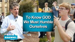 Stuart & Cliffe Knechtle | If Jesus Humbled Himself, We Can Humble Ourselves | Give Me An Answer - Q&A Sessions, Truth Seekers - Give Me An Answer with Stuart & Cliffe Knechtle