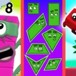🔢🤠🎉🚀🎶 When Numbers are alive! | Patterns and Palaces, Superhero Numbers, Geometry! | Learn to Count - Kingdom Kids Zone, Little Learners - Numberblocks