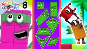 🔢🤠🎉🚀🎶 When Numbers are alive! | Patterns and Palaces, Superhero Numbers, Geometry! | Learn to Count - Kingdom Kids Zone, Little Learners - Numberblocks