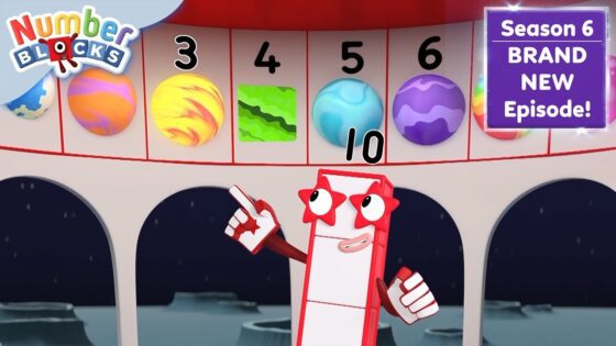 Rockets and Rekenreks | Series 6 | Learn to Count | @Numberblocks - Kingdom Kids Zone, Little Learners - Numberblocks