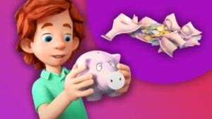 Broken Piggy | Cartoons for Kids | The Fixies - Kingdom Kids Zone, Little Learners - The Fixies