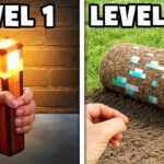Level 1 to 100 DIY Minecraft Inventions - Gameplay, Kingdom Kids Zone, Minecraft - EYstreem