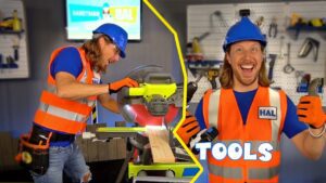 Tools are Cool, Tractor Song, and Music for Toddlers | Awesome Kid Songs - Kingdom Kids Zone, Sing With Me - Handyman Hal - Music for Kids