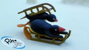 Sledding With Pingu! 🐧 | Pingu – Official Channel | Cartoons For Kids - Kids (0-5), Kingdom Kids Zone - Pingu - Official Channel