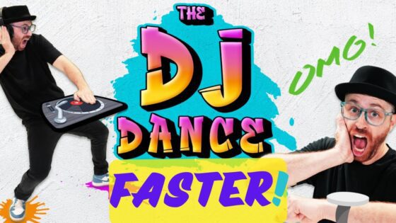 FASTER Version of The DJ Dance | Faster and Faster! | Brain Breaks | DJ Raphi Songs for Children - Kingdom Kids Zone, Sing With Me - DJ Raphi