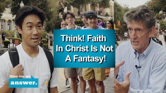 Stuart & Cliffe Knechtle Discuss Why Faith In Jesus Is Reality | Give Me An Answer - Q&A Sessions, Truth Seekers - Give Me An Answer with Stuart & Cliffe Knechtle