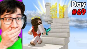 I Survived 100 DAYS as GOD in Hardcore Minecraft - Gameplay, Kingdom Kids Zone, Minecraft - EYstreem
