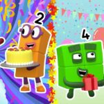 🎈Happy Birthday to you! 🎤| Sing-along Song for Kids | Learn to count | Numberblocks - Kingdom Kids Zone, Little Learners - Numberblocks