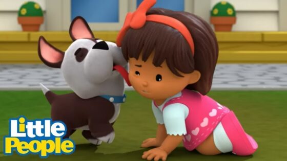 Fisher Price Little People | Meet Mia's NEW Puppy! | New Episodes | Kids Movie - Kids TV Series, Kingdom Kids Zone - Little People - Fisher Price