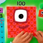 Let's Build Numberblocks 1 to 100 – DIY | Learn to Count with Toy Play | Numberblocks - Kingdom Kids Zone, Little Learners - Numberblocks