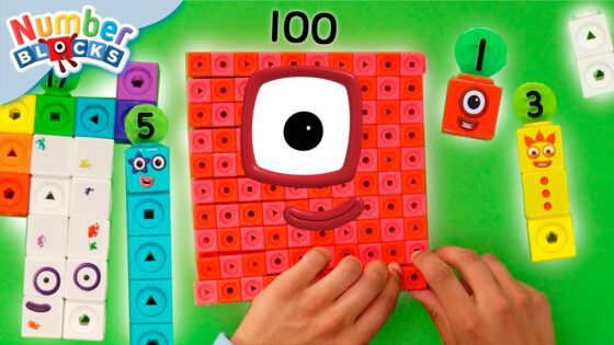 Let's Build Numberblocks 1 to 100 – DIY | Learn to Count with Toy Play | Numberblocks - Kingdom Kids Zone, Little Learners - Numberblocks