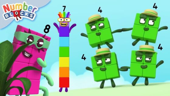 Best Friends Forever! 🤗 | International friendship day | Learn to count Kids Cartoons | Numberblocks - Kingdom Kids Zone, Little Learners - Numberblocks