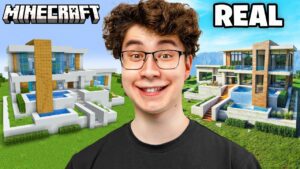 If You Build It, I’ll Pay For It! (Minecraft vs LEGO) - Gameplay, Kingdom Kids Zone, Minecraft - EYstreem