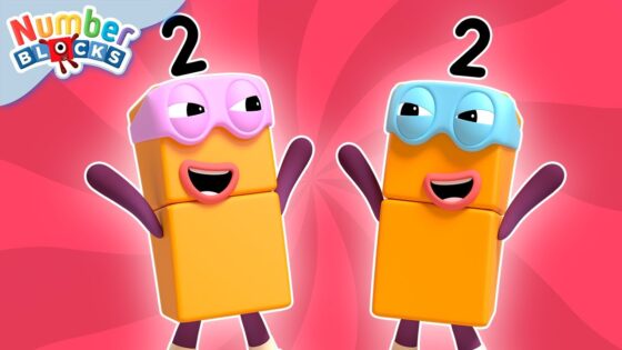 The Terrible Twos | Full Episode – S1 E13 | Numberblocks (Level 1 – Red 🔴) - Kingdom Kids Zone, Little Learners - Numberblocks