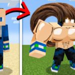 Minecraft But Your Hair = Your Strength - Gameplay, Kingdom Kids Zone, Minecraft - EYstreem