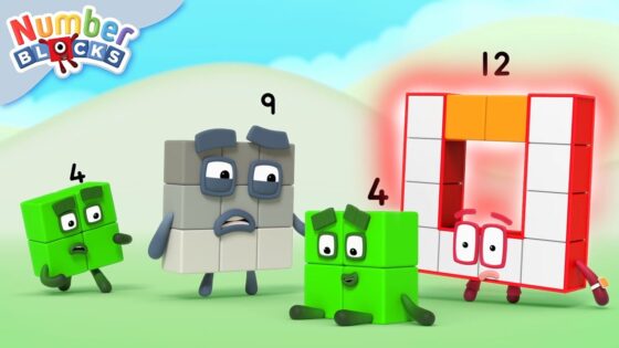 Painting by Numbers and Arty Math! | Learn to Count | Maths cartoons for Kids | Numberblocks - Kingdom Kids Zone, Little Learners - Numberblocks
