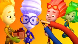 Visit gone wrong! | The Fixies | Cartoon for kids - Kingdom Kids Zone, Little Learners - The Fixies