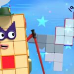 60 mins of Level 4 Math! | Counting for kids | Learn to Count | Numberblocks - Kingdom Kids Zone, Little Learners - Numberblocks