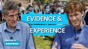 Stuart & Cliffe Knechtle | The Christian Faith Includes Evidence & Experience | Give Me An Answer - Q&A Sessions, Truth Seekers - Give Me An Answer with Stuart & Cliffe Knechtle