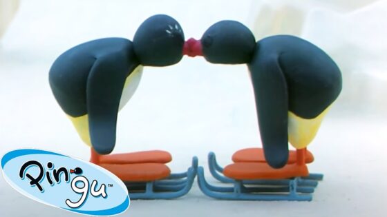 The BIG Kiss! 🐧 | Pingu – Official Channel | Cartoons For Kids - Kids (0-5), Kingdom Kids Zone - Pingu - Official Channel