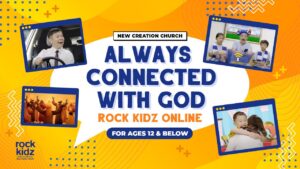 Rock Kidz Children’s Always Connected With God | Rock Kidz Children’s Lesson - Kingdom Kids Zone, Seed of Faith, Shows - New Creation Church