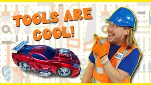Tools are Cool Song 🛠️ Learn Tools 🛠️ Ridemakez Car Building with Handyman Hal - Kingdom Kids Zone, Sing With Me - Handyman Hal - Music for Kids