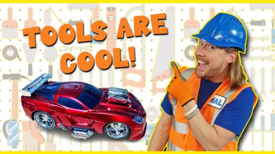 Tools are Cool Song 🛠️ Learn Tools 🛠️ Ridemakez Car Building with Handyman Hal - Kingdom Kids Zone, Sing With Me - Handyman Hal - Music for Kids