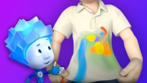 Messy Tom Thomas | The Fixies | Cartoon for kids - Kingdom Kids Zone, Little Learners - The Fixies