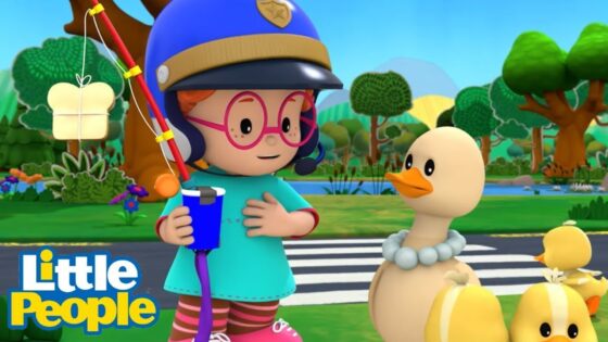 Fisher Price Little People | Over Here Momma Duck, Crossing Is This Way | New Episodes | Kids Movie - Kids TV Series, Kingdom Kids Zone - Little People - Fisher Price