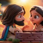 The Woman At The Well I Bible Stories For Kids - Gameplay, Kingdom Kids Zone, Minecraft - Supernatural Kids