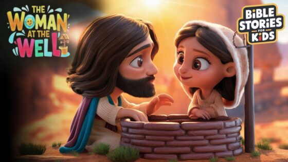The Woman At The Well I Bible Stories For Kids - Gameplay, Kingdom Kids Zone, Minecraft - Supernatural Kids