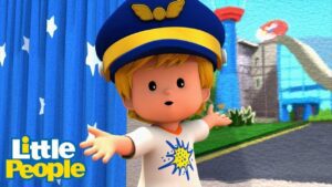 Little People Mini Adventures | We Are Now Boarding – Destination FUN | Kids Cartoons - Kids TV Series, Kingdom Kids Zone - Little People - Fisher Price
