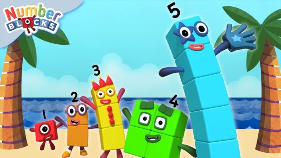 Summer Vacations | 1 Hour Compilation – Numberblocks | 123 – Numbers Cartoon For Kids - Kingdom Kids Zone, Little Learners - Numberblocks