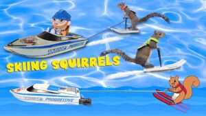 The Squirrels Go Skiing | Handyman Hal & Twiggy the Water Skiing Squirrel - Kingdom Kids Zone, Sing With Me - Handyman Hal - Music for Kids