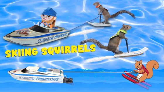 The Squirrels Go Skiing | Handyman Hal & Twiggy the Water Skiing Squirrel - Kingdom Kids Zone, Sing With Me - Handyman Hal - Music for Kids