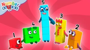 Off We Go | Full Episode – S1 E9 | Numberblocks (Level 1 – Red 🔴) - Kingdom Kids Zone, Little Learners - Numberblocks