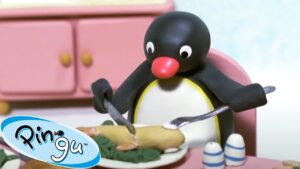Dinner Time! ๐ง | Pingu โ Official Channel | Cartoons For Kids - Kids (0-5), Kingdom Kids Zone - Pingu - Official Channel