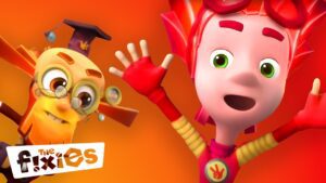 Kicked out of class! | The Fixies | Cartoon for kids - Kingdom Kids Zone, Little Learners - The Fixies