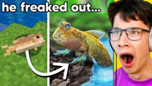 I Killed My Friends Minecraft Walking Fish, So I Got One in Real Life - Gameplay, Kingdom Kids Zone, Minecraft - EYstreem