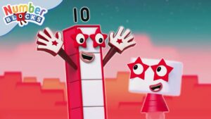 The BEST Numberblock Ten Rocket Moments - Kingdom Kids Zone, Little Learners - Numberblocks