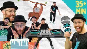 Dance workout Compilation | Happy Birthday, DJ Dance, DJ Says & more! 🌟 | DJ Raphi | Songs for Kids - Kingdom Kids Zone, Sing With Me - DJ Raphi
