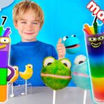 Rainbow Fun DIY 3 hours Compilation 🌈 | Create Numberblock Seven | Learn to Count | Numberblocks - Kingdom Kids Zone, Little Learners - Numberblocks