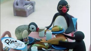 Pingu and Grandpa's Tasty Dinner! 🐧 | Pingu – Official Channel | Cartoons For Kids - Kids (0-5), Kingdom Kids Zone - Pingu - Official Channel