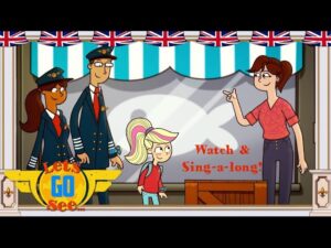 Watch & Sing-a-long to this song all about London. | Music | Songs | Cartoons for Kids |@LetsGoSee - Kingdom Kids Zone, Little Learners - Let's Go See