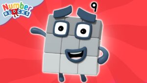Nine | Full Episode – S2 E4 | Numberblocks (Level 2 – Orange 🟠) - Kingdom Kids Zone, Little Learners - Numberblocks