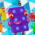 Pretty Pattern and Painting by Numbers! 🌀🖌️ | Learn Colourful Maths and Counting | Numberblocks - Kingdom Kids Zone, Little Learners - Numberblocks