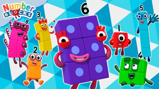 Pretty Pattern and Painting by Numbers! 🌀🖌️ | Learn Colourful Maths and Counting | Numberblocks - Kingdom Kids Zone, Little Learners - Numberblocks
